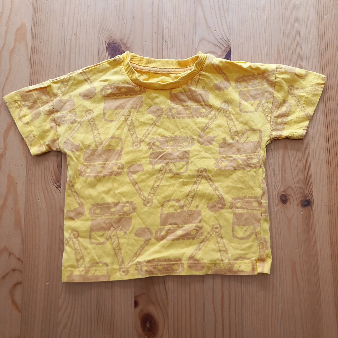 Yellow Diggers T-Shirt - Boys 9-12 months - Matalan