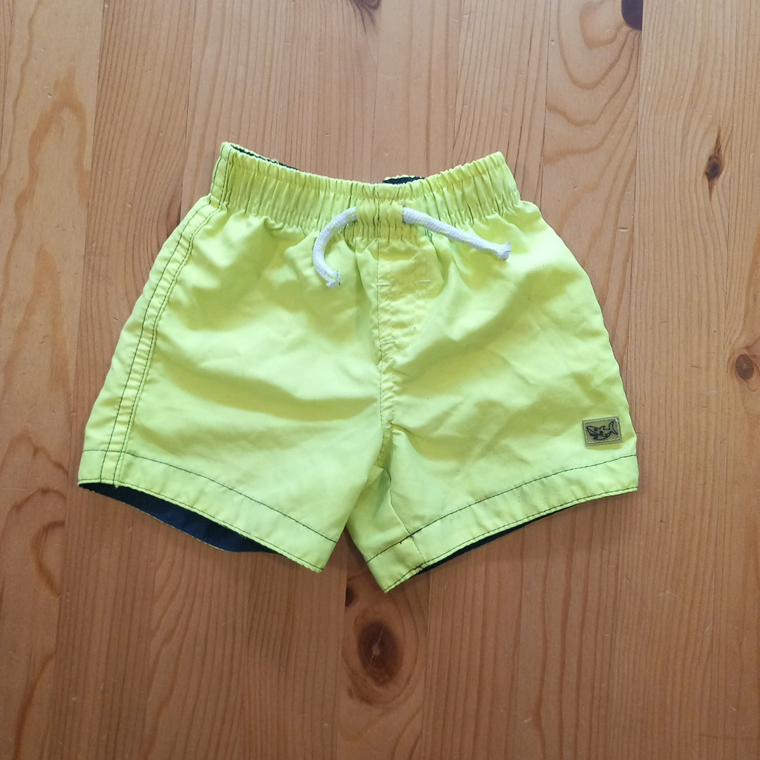 Neon Yellow Swimming Shorts - Boys 9-12 months - Primark