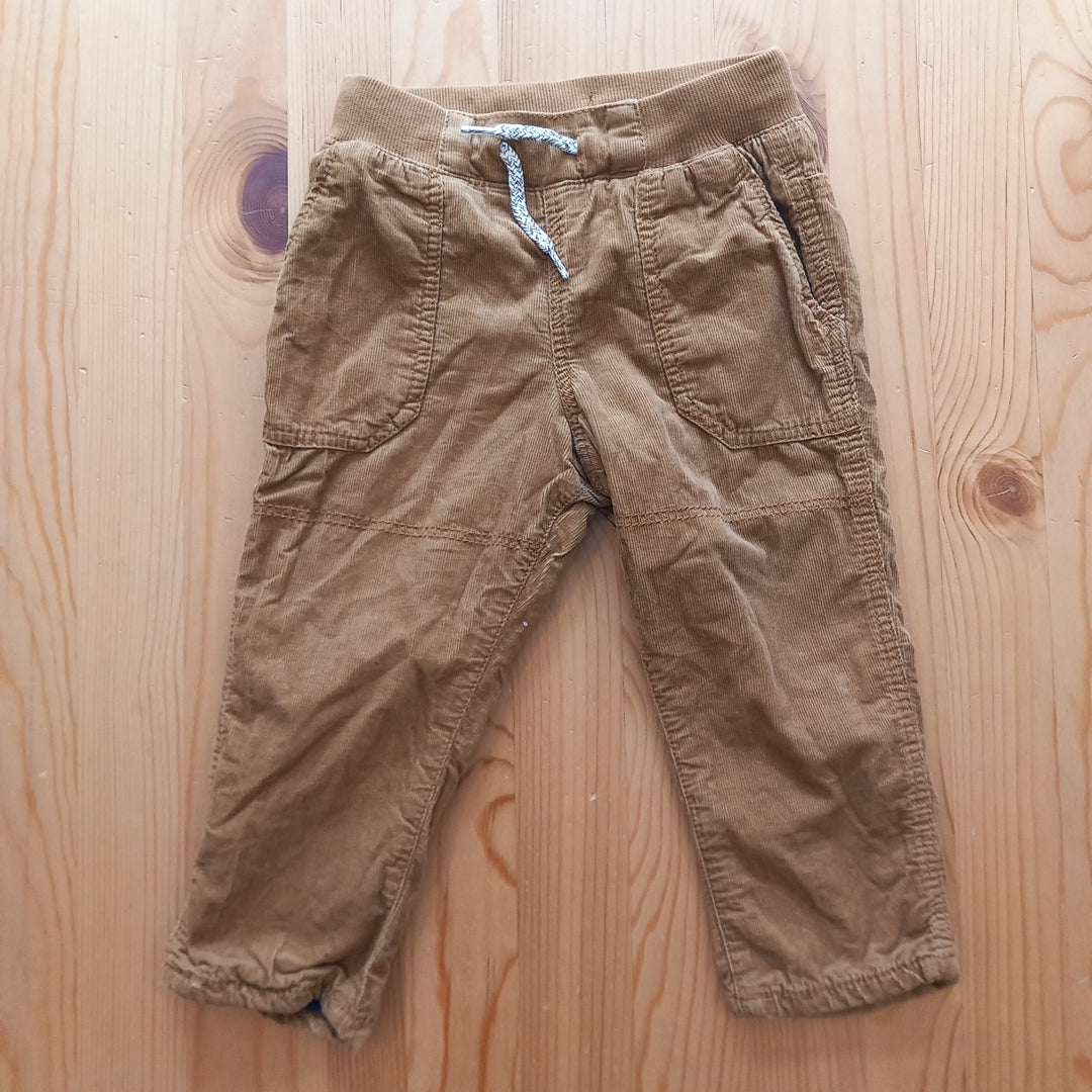 Brown Lined Cord Trousers - Boys 12-18 months - H&M