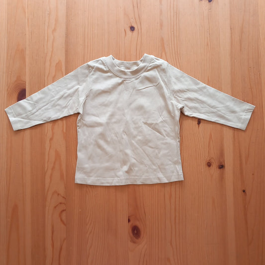 Beige Long Sleeve Top - Boys 9-12 months - Tesco