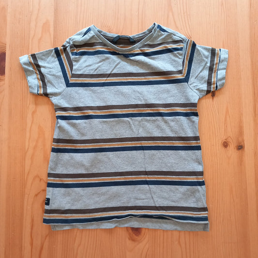 Grey Striped T-Shirt - Boys 5-6 years - George