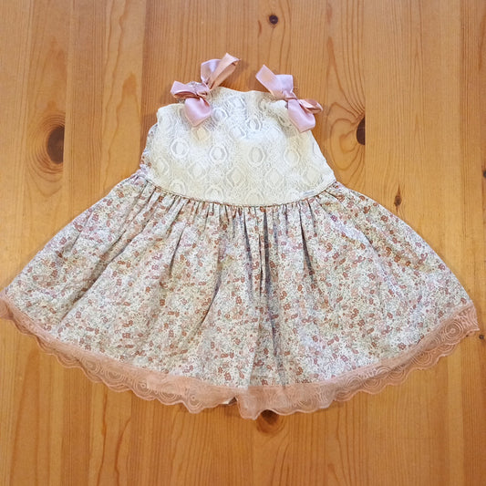 Floral Lined Occasionwear Dress (see description) - Girls 5 years - Miranda
