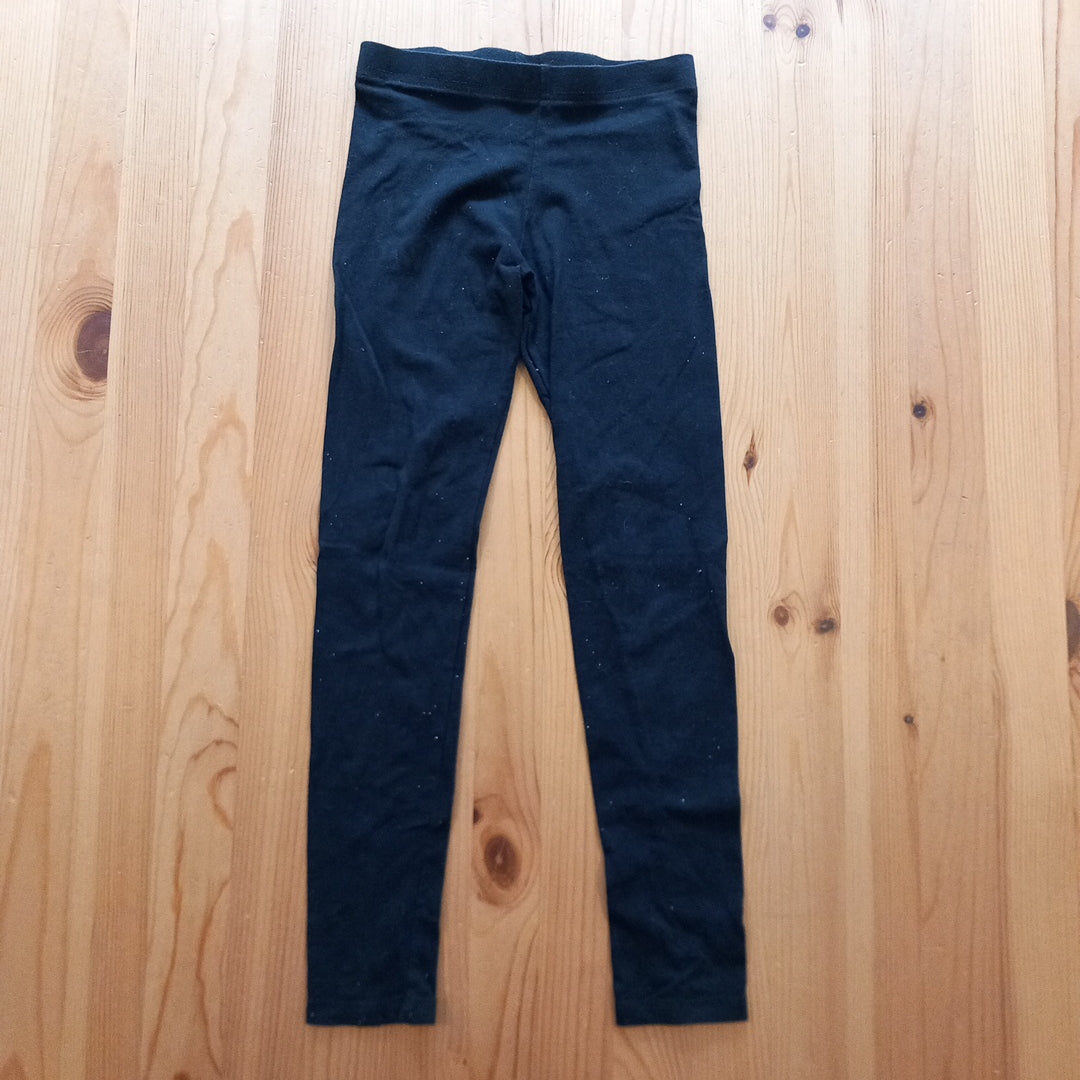 Black Glittery Leggings - Girls 8-9 years - F&F