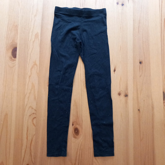 Black Glittery Leggings - Girls 8-9 years - F&F