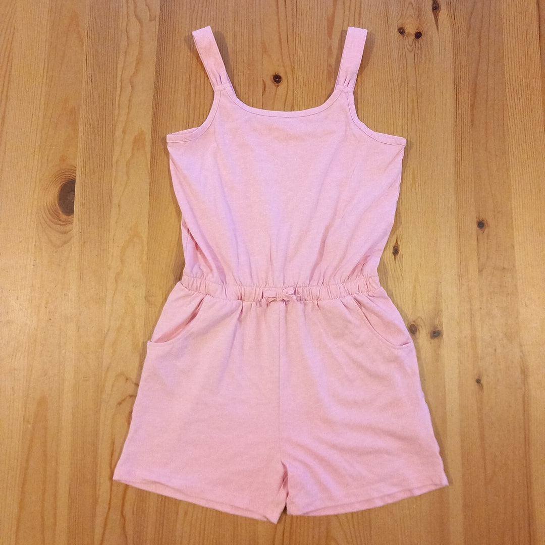 Pink Playsuit (a few small marks) - Girls 10-11 years - George