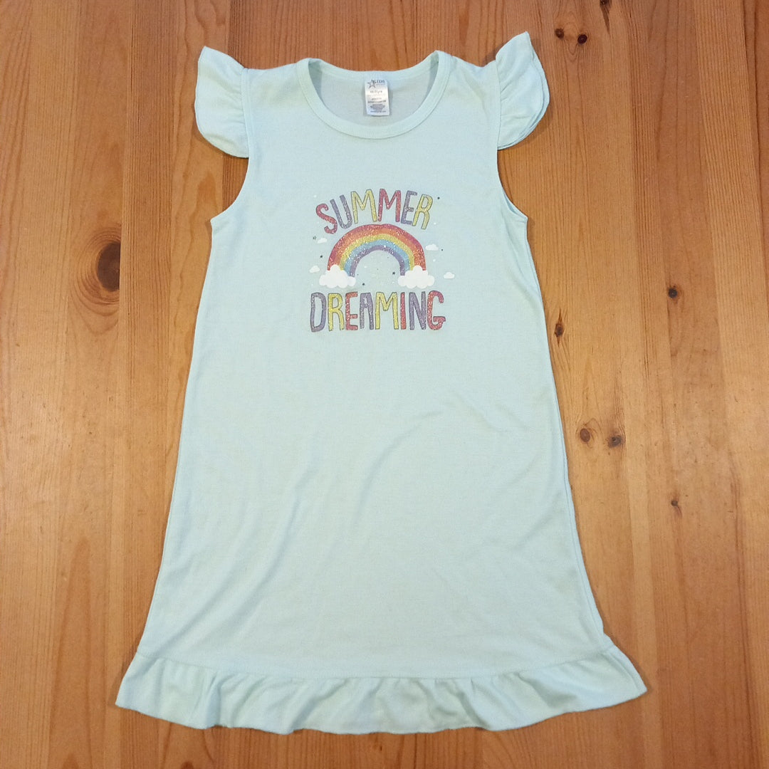 Summer Dreaming Nightie (bobbling) - Girls 10-11 years - Peacocks
