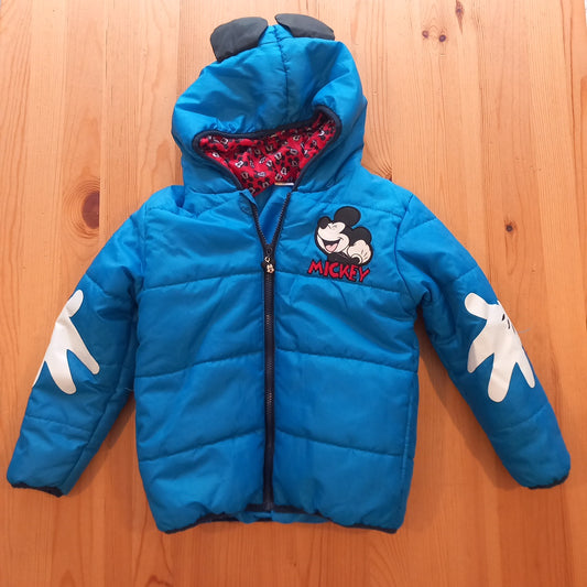 Playwear (some marks) - Mickey Coat - Boys 6 years - Disney