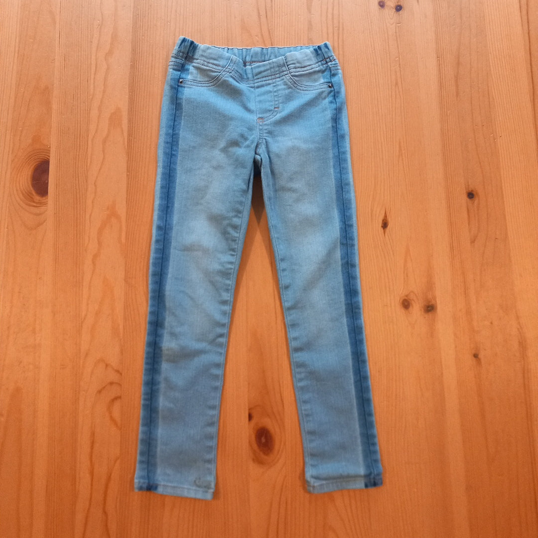 Playwear (marks on bottom of leg) Jeans With Darker Stripes - Girls 5-6 years - TCM