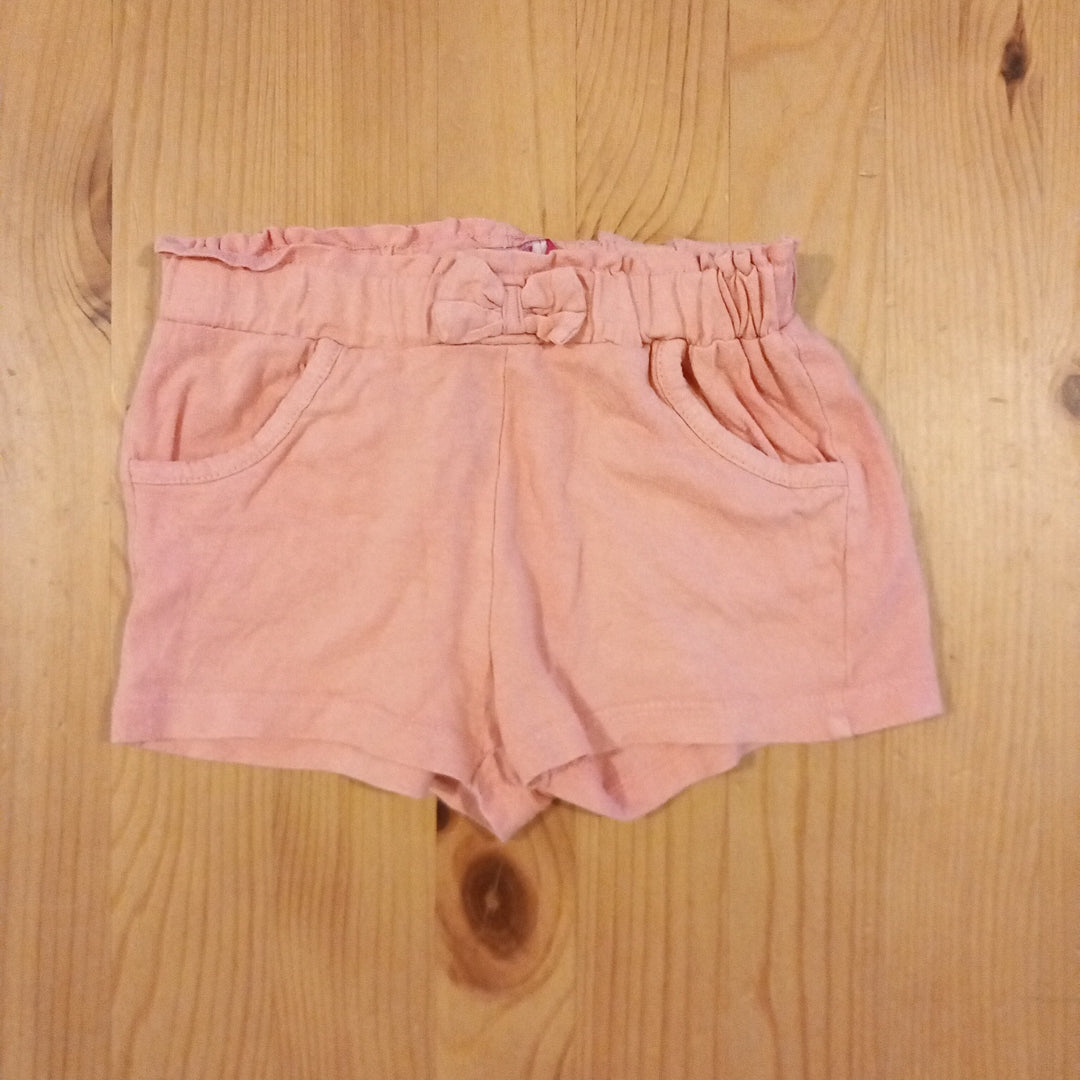 Playwear (washwear) Pink Shorts - Girls 18-24 months - Young Dimension