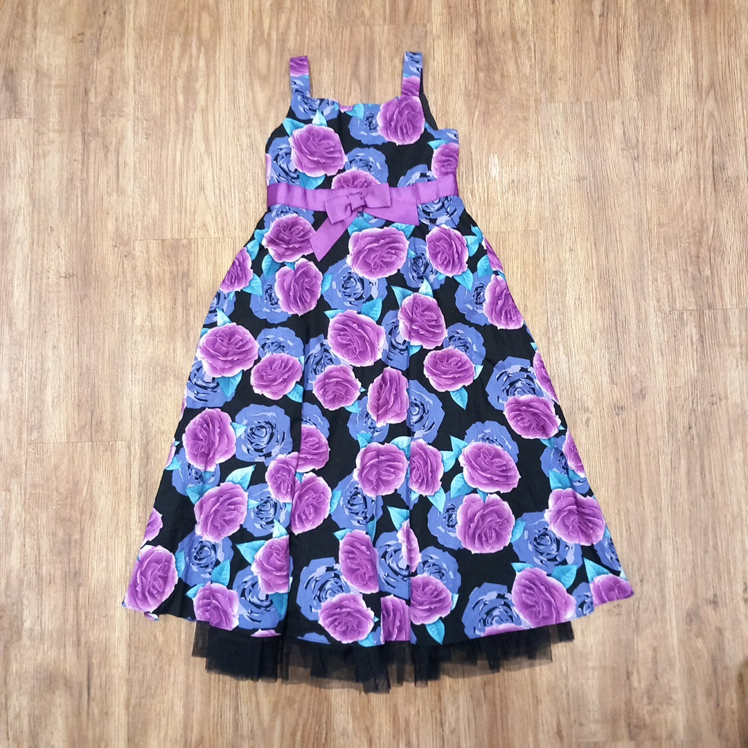 Lined Floral Dress - Girls 9 years - Sweet Millie