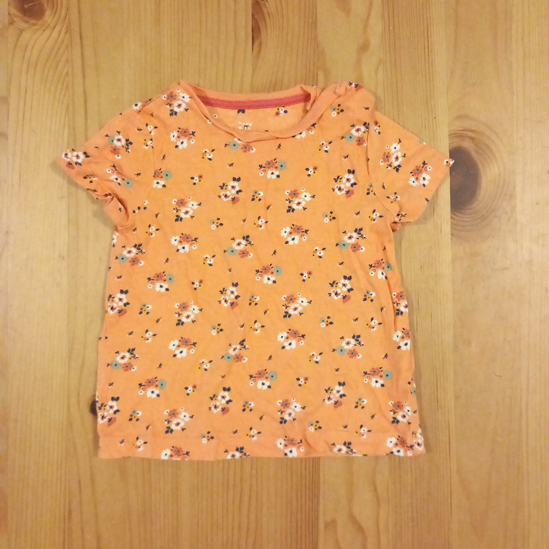 Floral T-Shirt - Girls 6-9 months - F&F