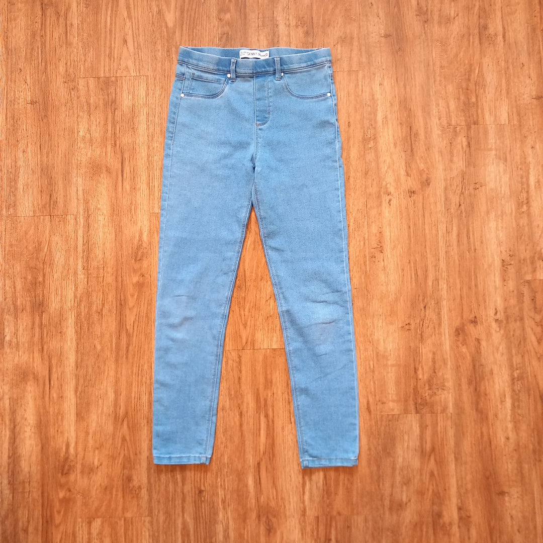Blue Distressed Look Skinny Jeans/Jeggings - Girls 11-12 years - Primark
