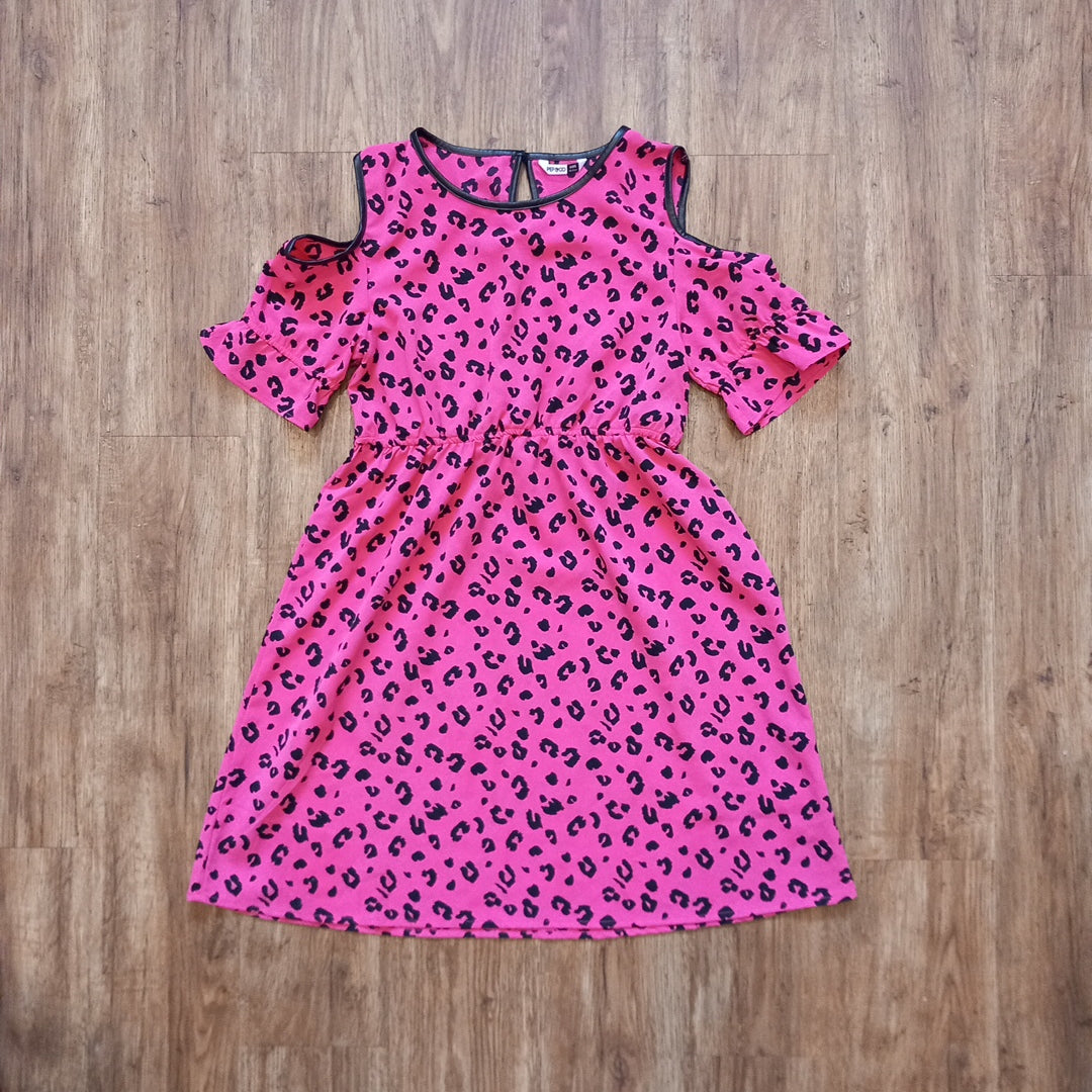 Pink Animal Print Dress - Girls 12-13 years - Pep & Co