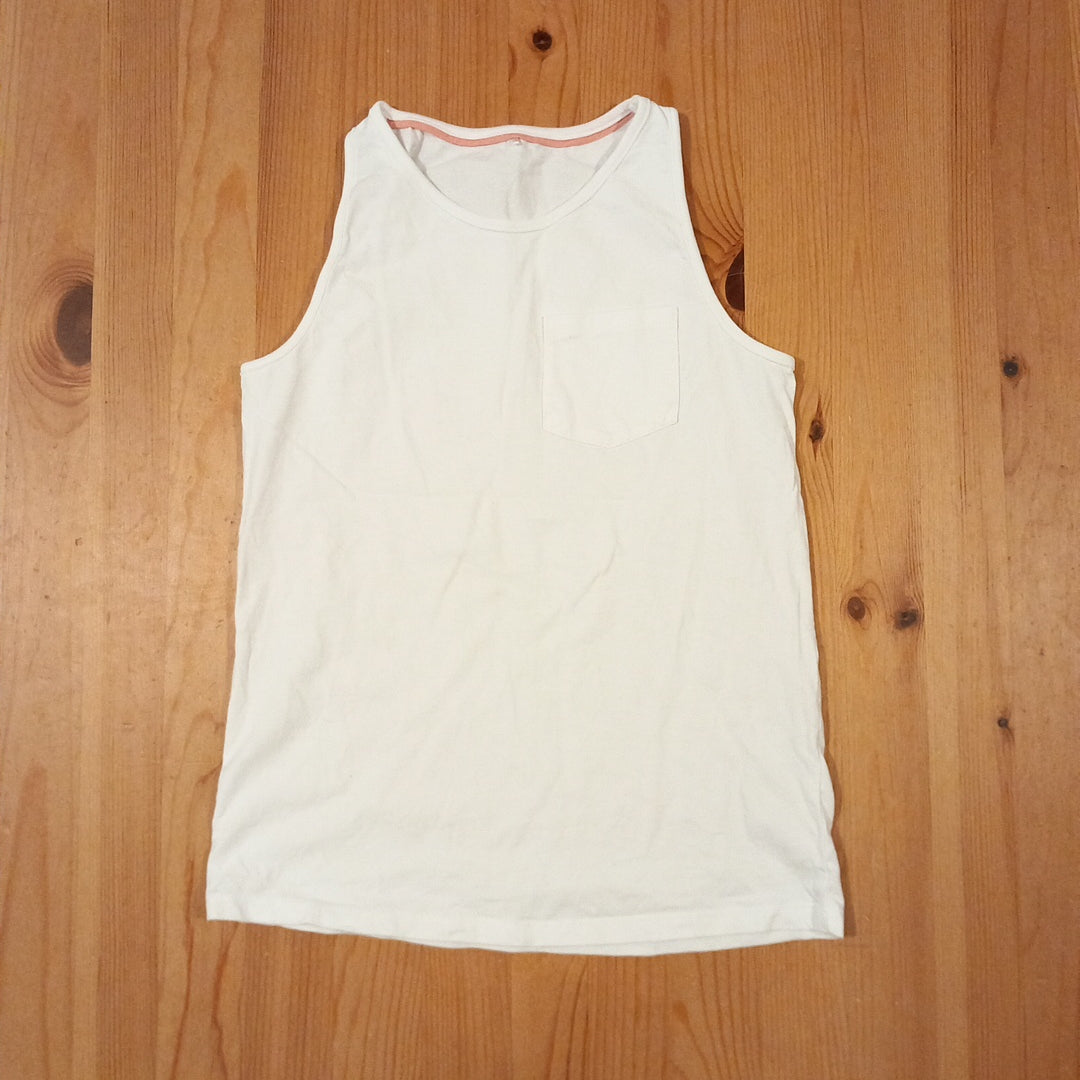 White Vest Top - Girls 12-13 years - George
