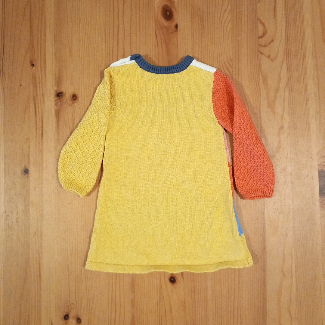 Colourful Knitted Tunic - Girls 9-12 months - Nutmeg