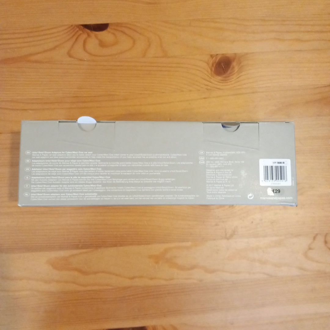Car Seat Adaptors (brand new in box) - Mamas & Papas