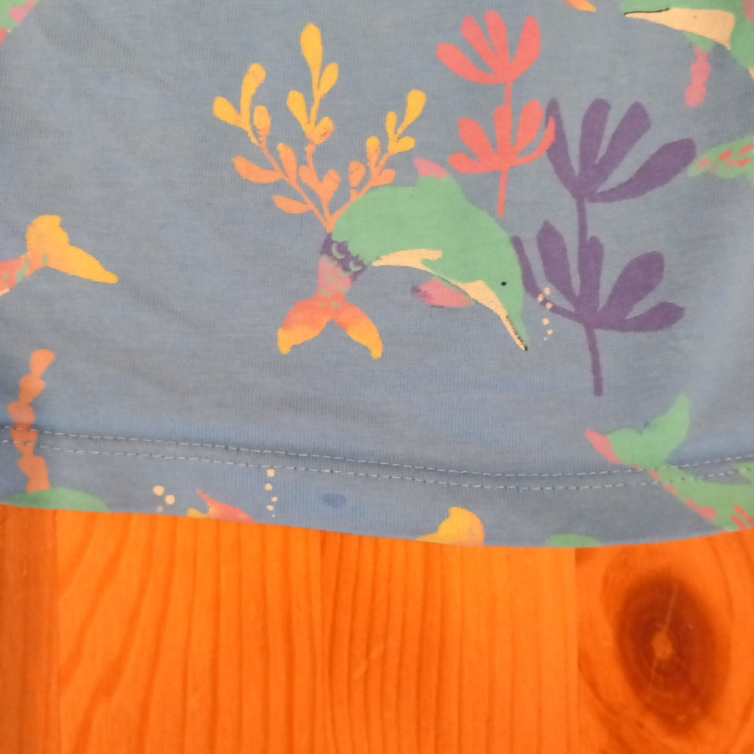 Sleeveless Sealife Dress - Girls 4-5 years - M&S