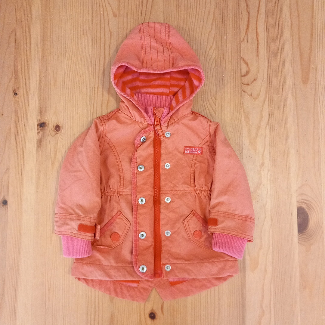 Coral Coloured Lightweight Coat - Girls 9-12 months - Next