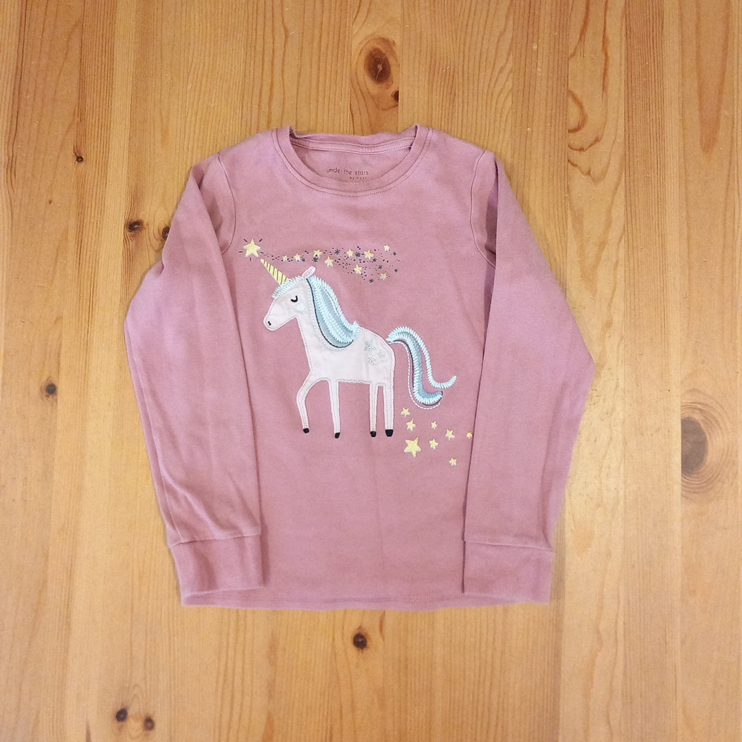 Playwear (Washwear) Unicorn Pyjama Top - Girls 7-8 years - Next
