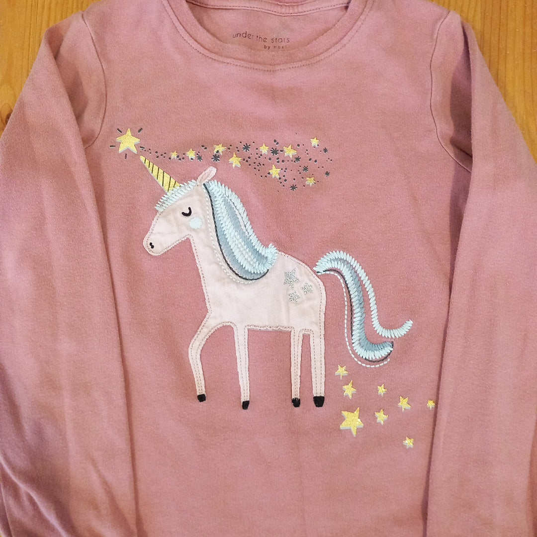 Playwear (Washwear) Unicorn Pyjama Top - Girls 7-8 years - Next