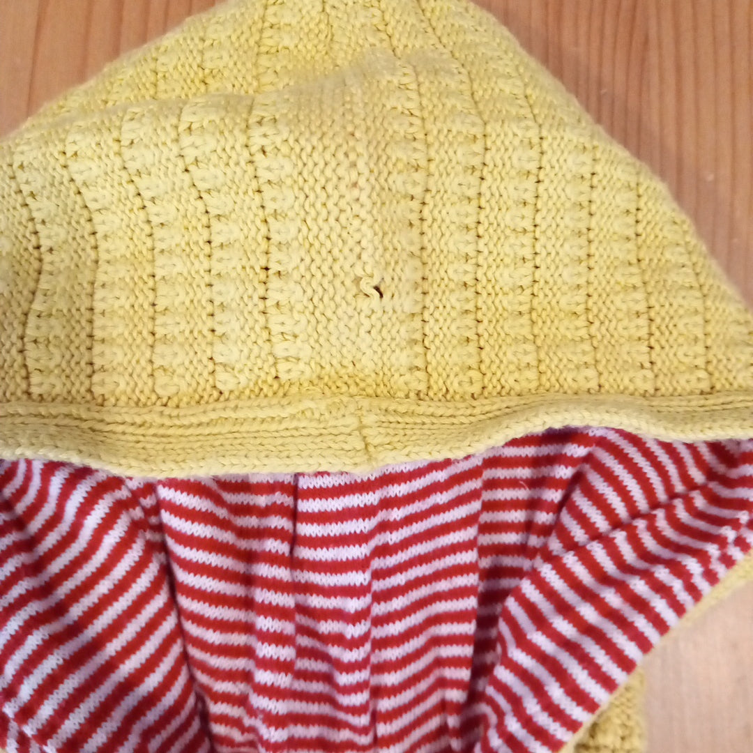 Yellow Hooded Cardigan - Girls 9-12 months - Next