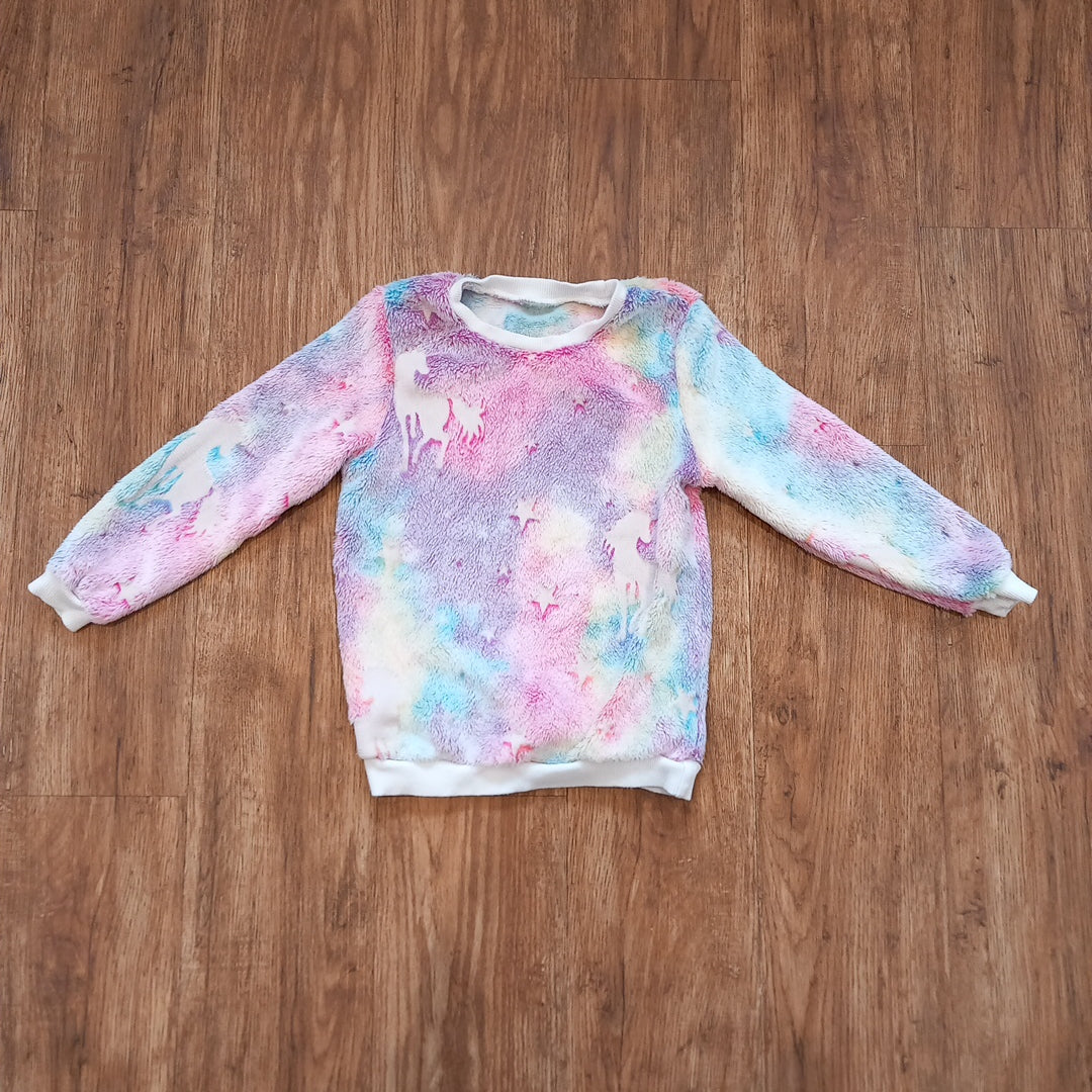 Colourful Unicorns & Stars Long Sleeve Top & Trousers - Girls 6 Years - Foshan YX Apparel Co