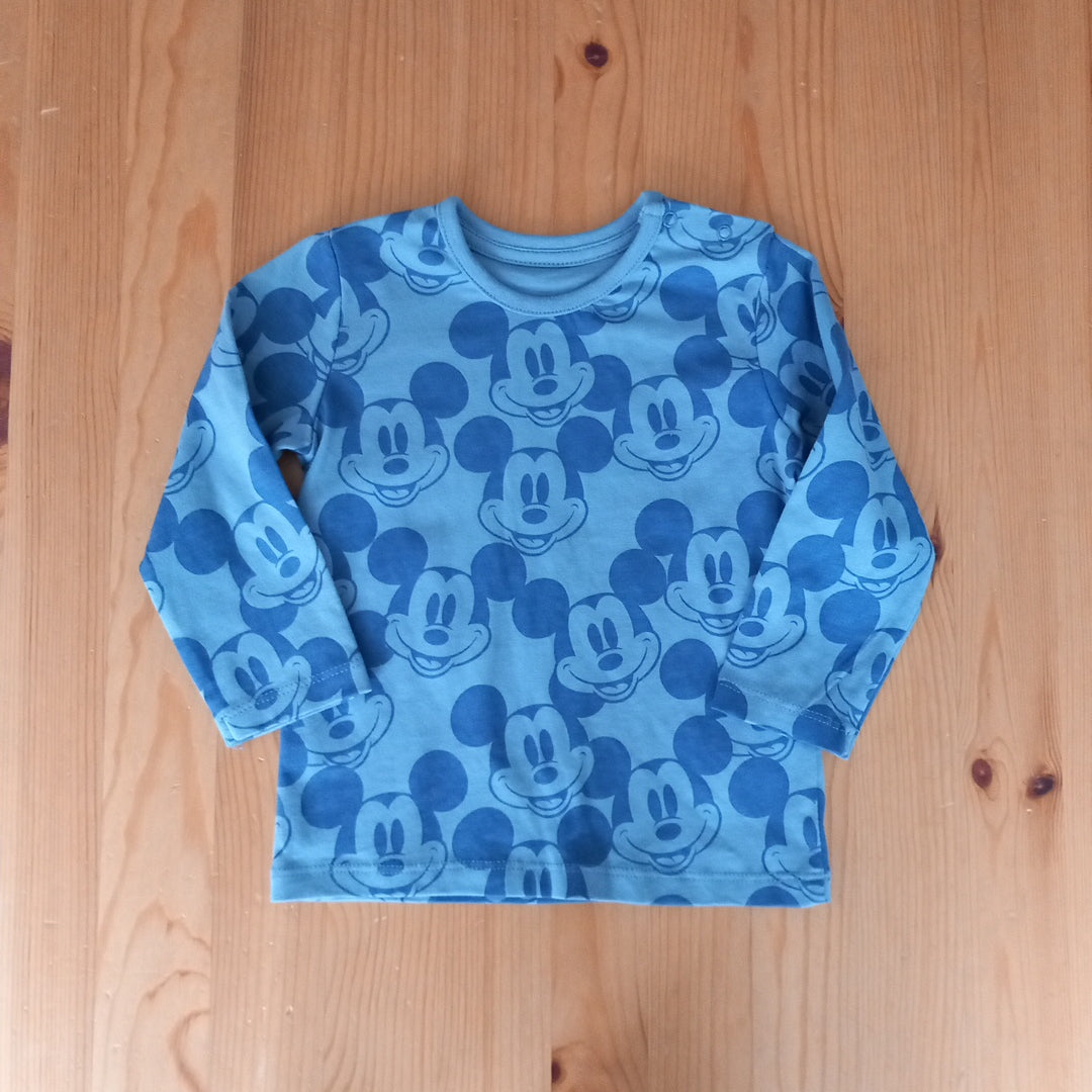 Mickey Mouse Long Sleeve Top - Boys 9-12 months - George