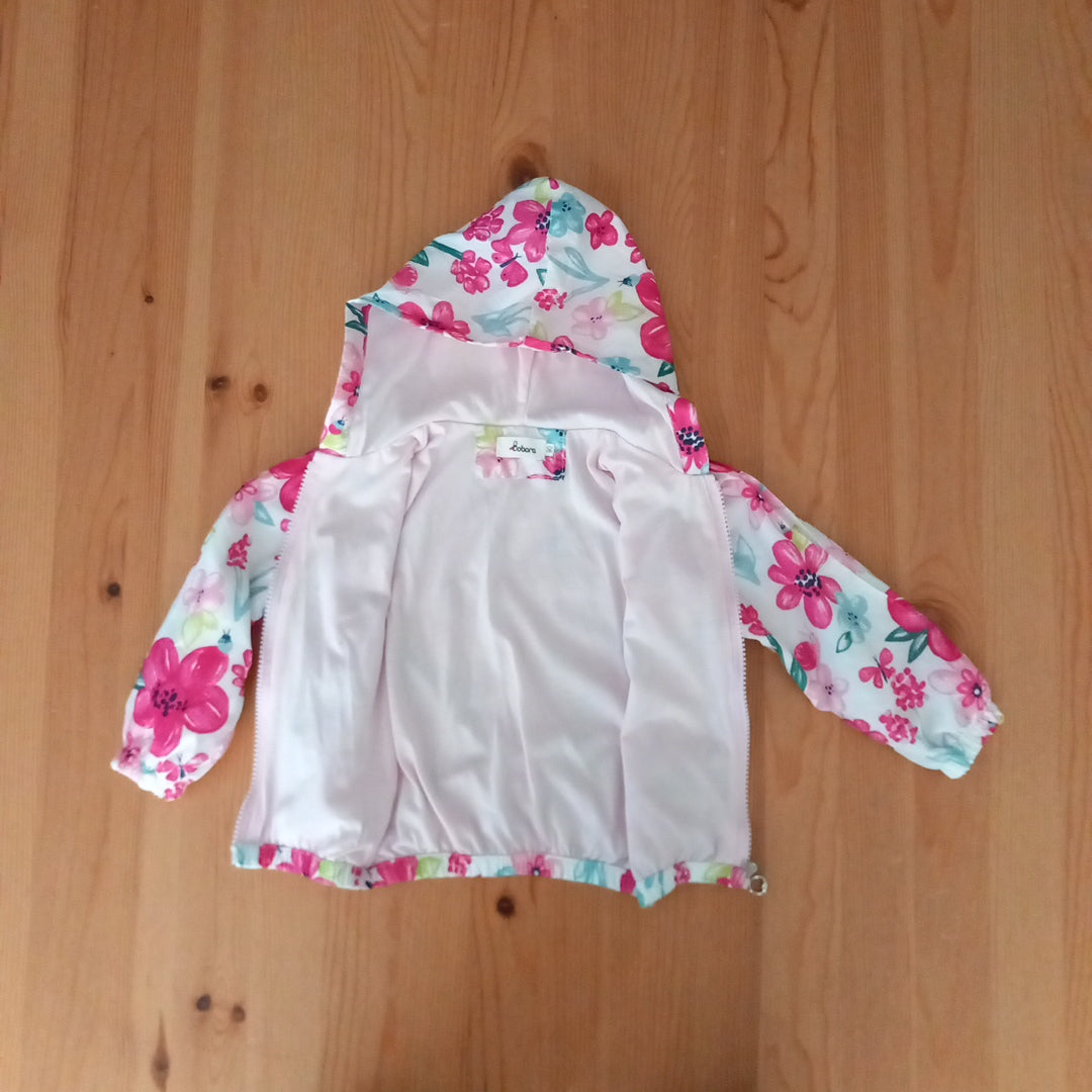 Floral Lightweight Jacket - Girls 2 years - Bobora