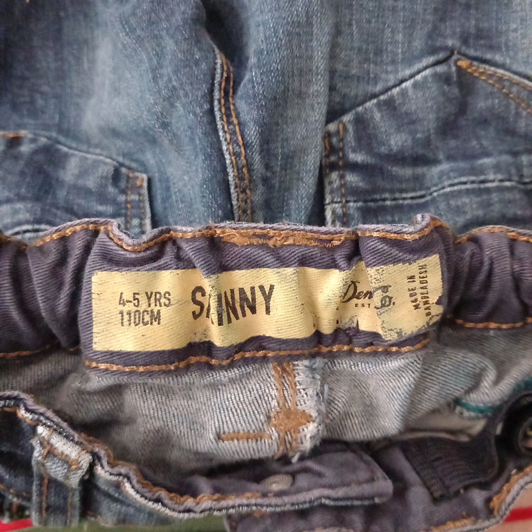 Skinny Jeans With Adjustable Waistband- Boys 4-5 years - Primark