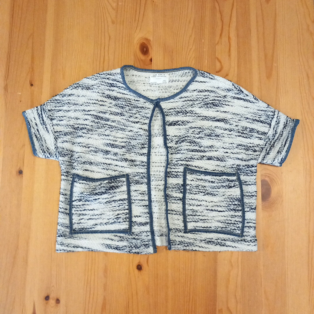Short Sleeve Oversized Cardigan - Girls 7 years - Zara
