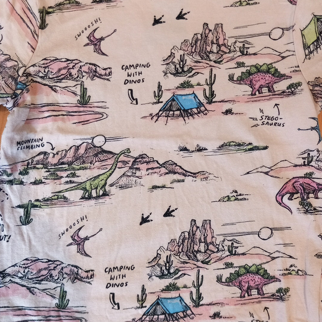 Pink Dinosaurs T-Shirt - Boys 3-4 years - F&F