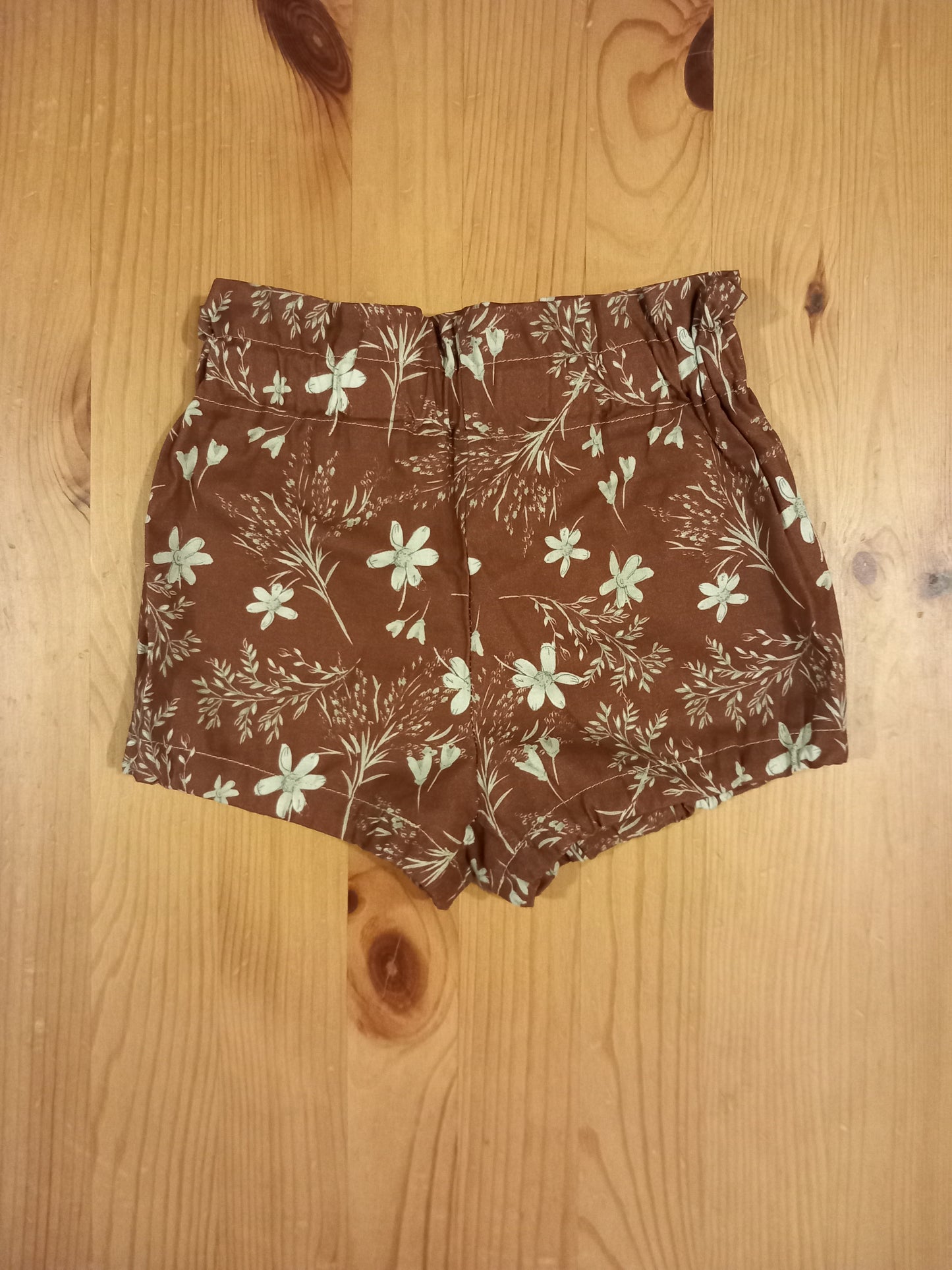 Handmade Floral Print Shorts - Girls 4-5 years - Little Stitch & Me