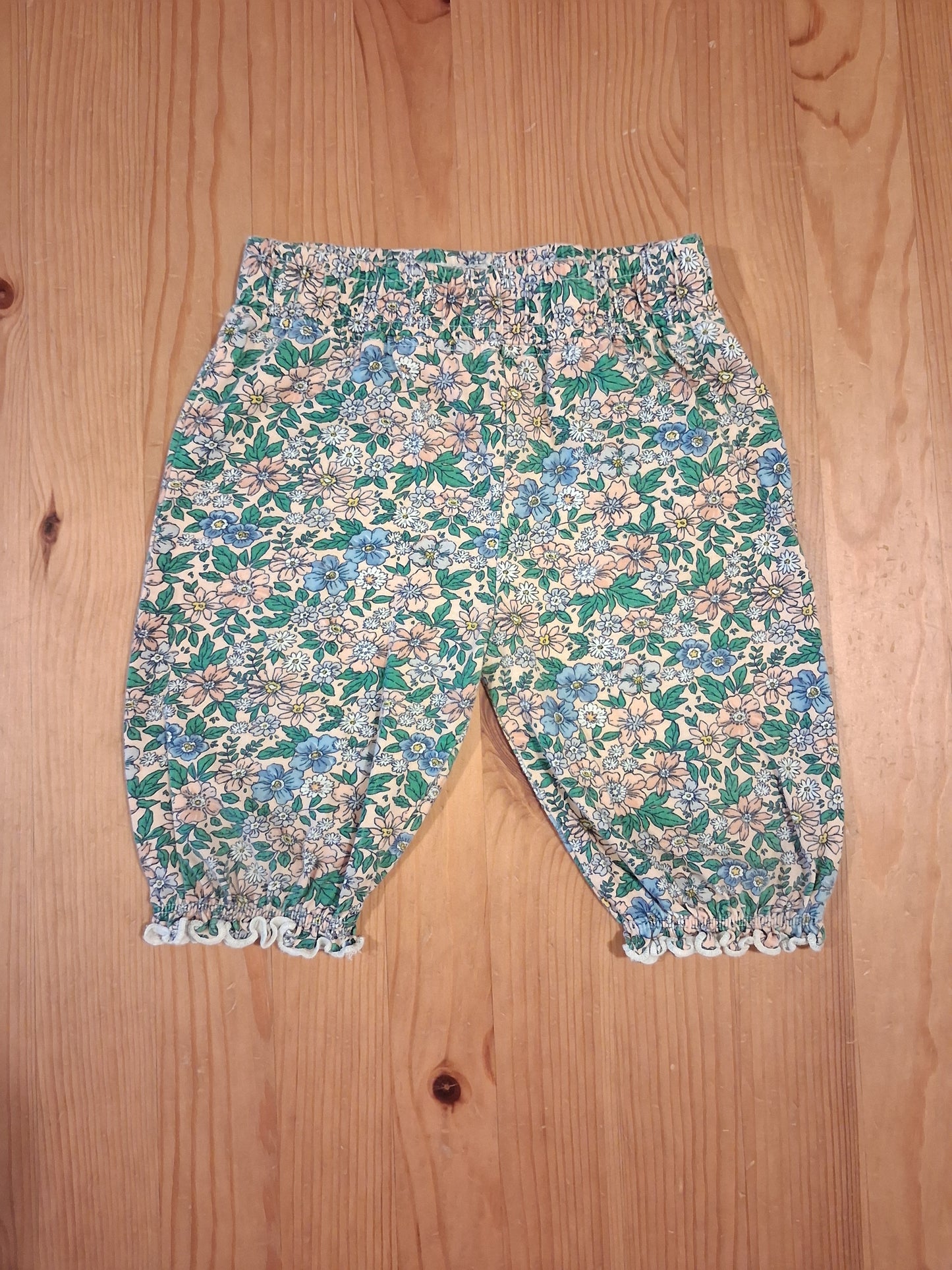 Mouse T-Shirt & Floral Cropped Trousers Set - Girls 18-24 months - Lilly & Sid