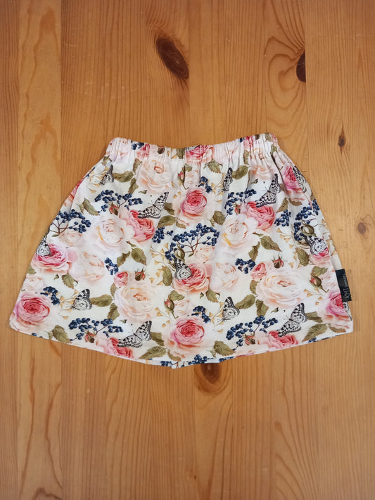 Handmade Floral Skirt - Girls 3-4 years - KMT Apparel