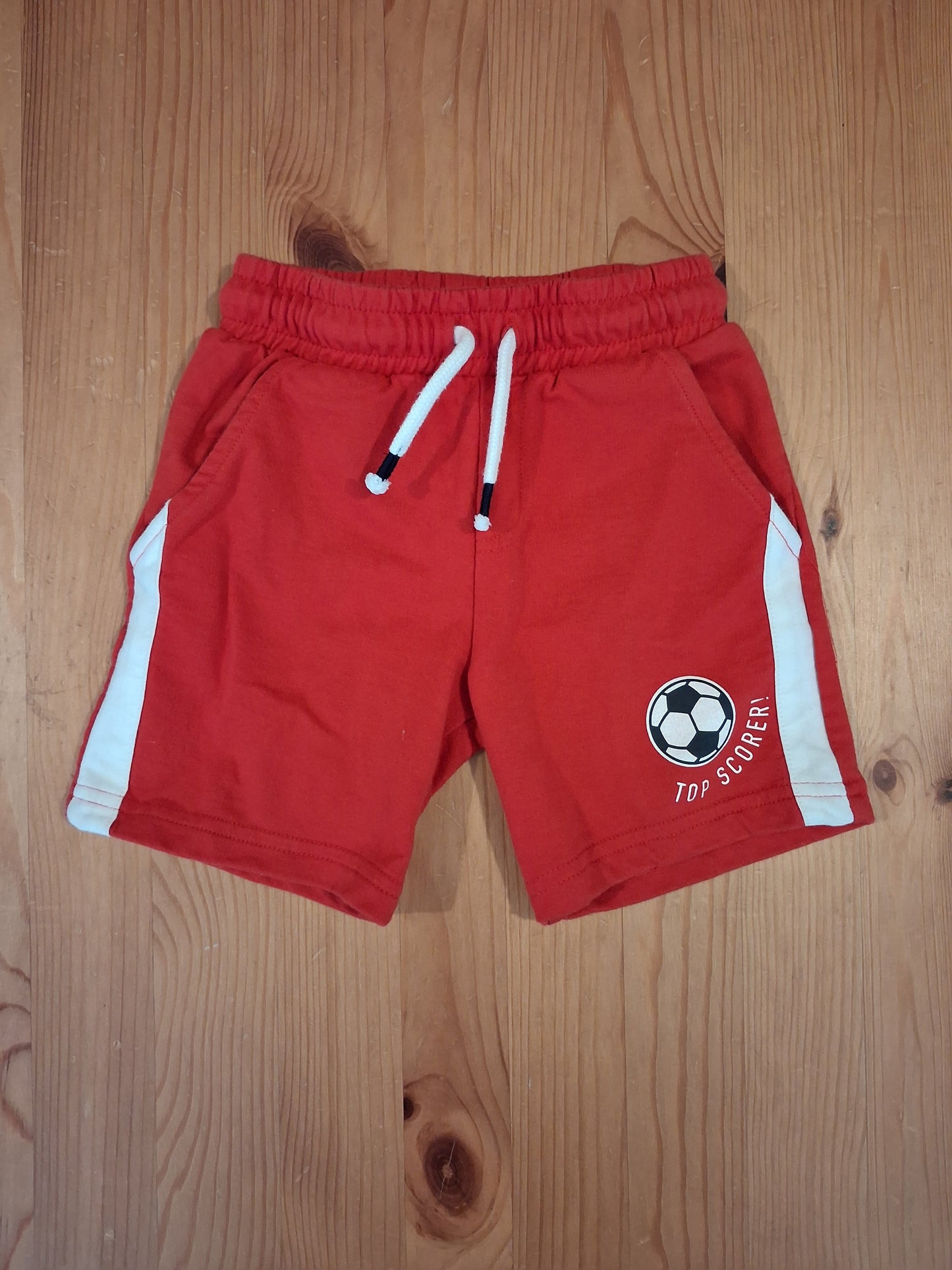 Red Football 'Top Scorer' Jersey Shorts - Boys 2-3 years - F&F