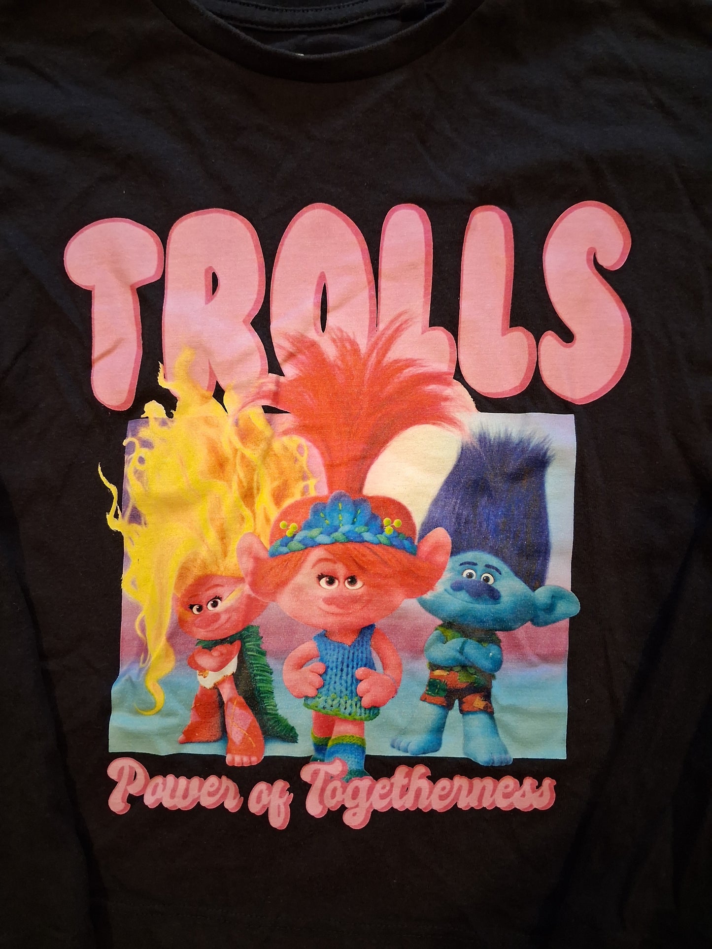 Trolls Long Sleeve Top - Girls 5-6 years - F&F