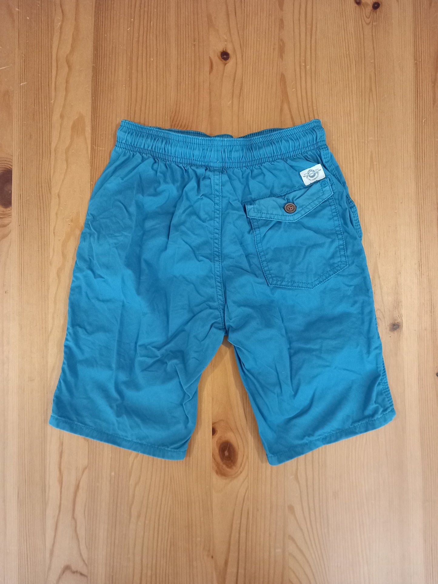 Teal Coloured Shorts With Elasticated Waistband - Boys 10 years - Next