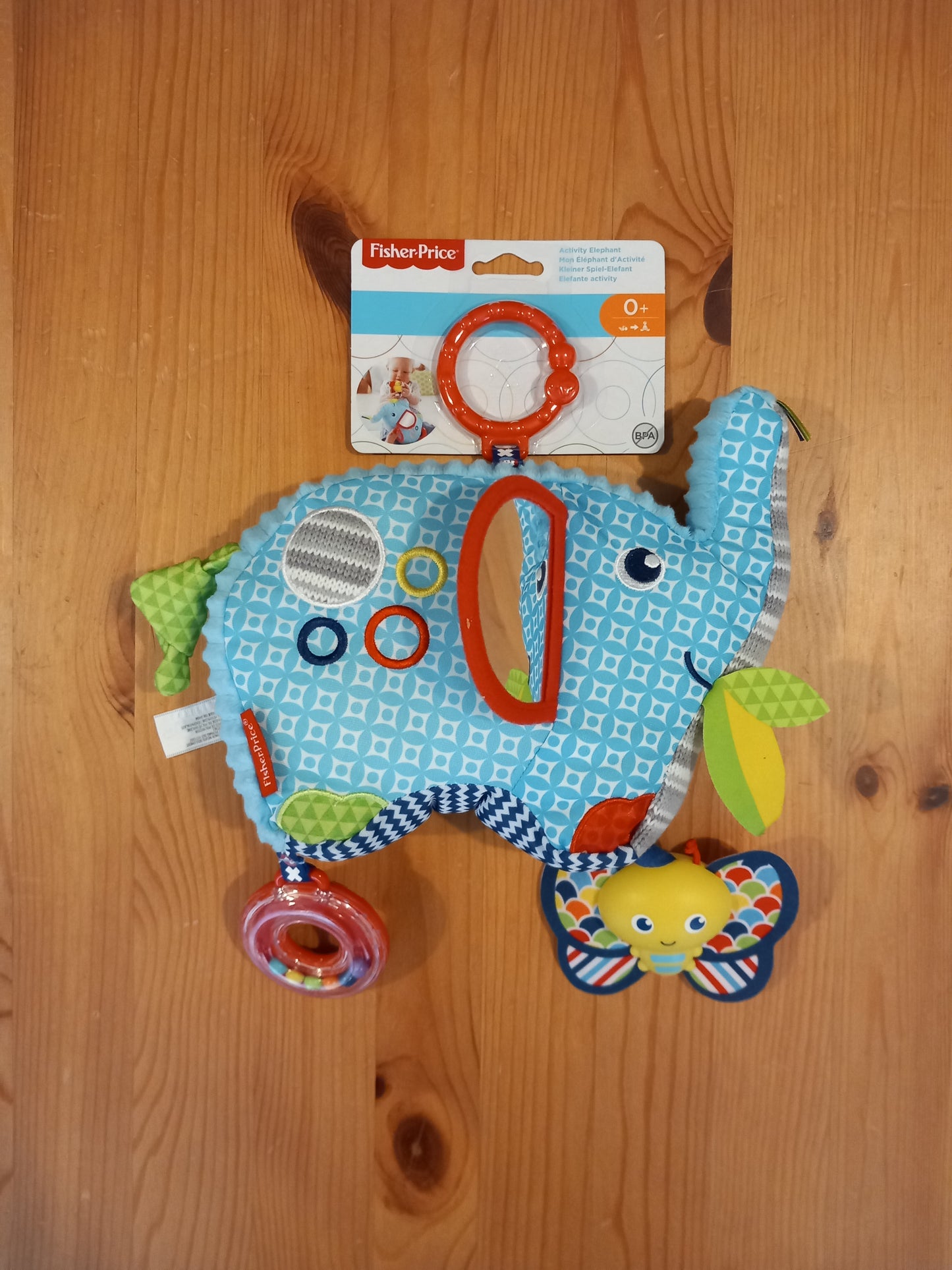Fisher Price Activity Elephant (BNWT) - Unisex 0 months+ - Fisher Price