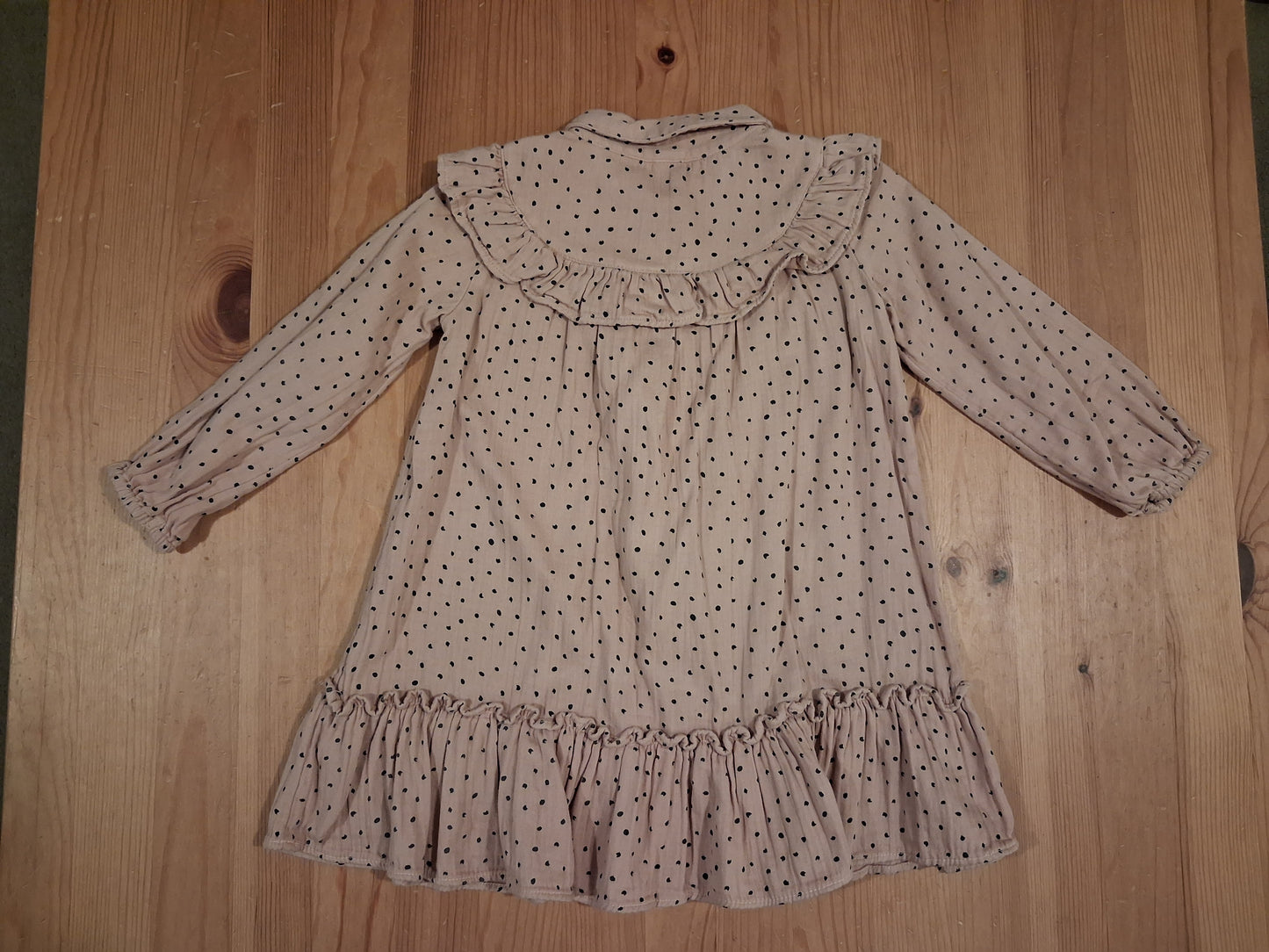 Pink Spotty Dress - Girls 3-4 years - TU