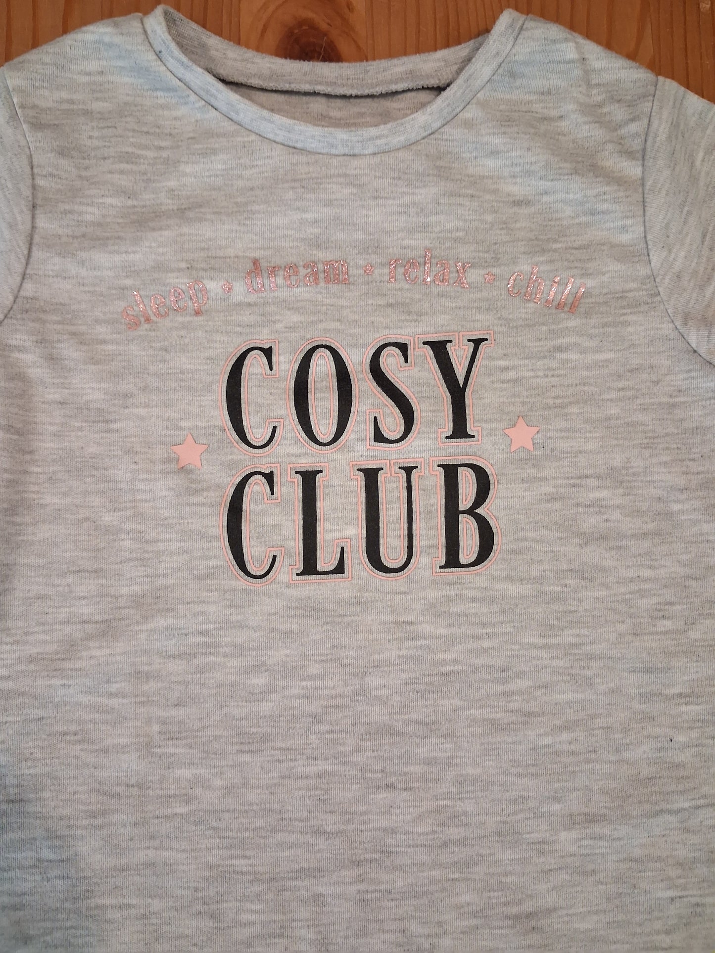 Grey 'Cosy Club' Nightie - Girls 3-4 years - George
