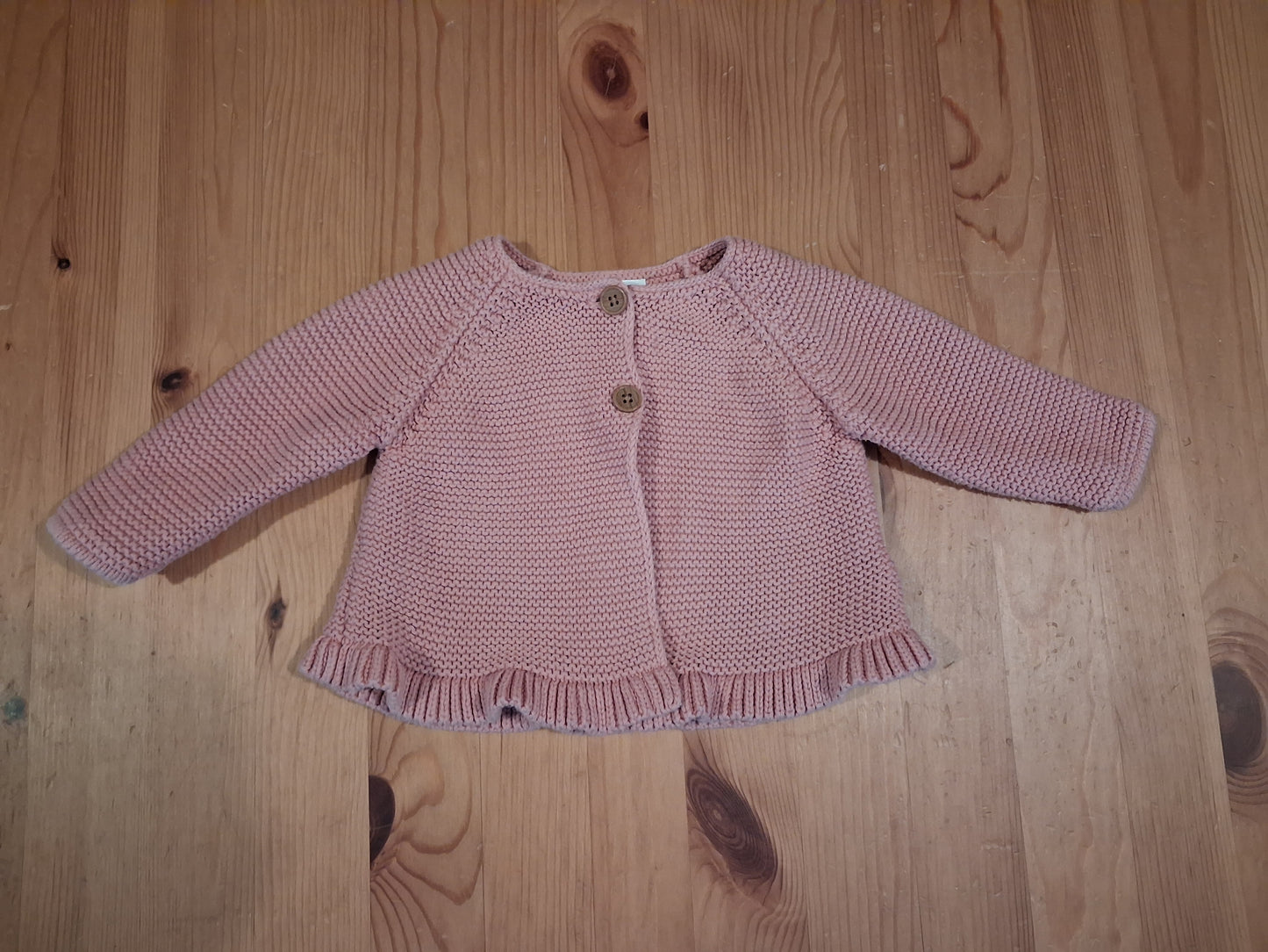 Pink Cardigan - Girls 3-6 months - Next