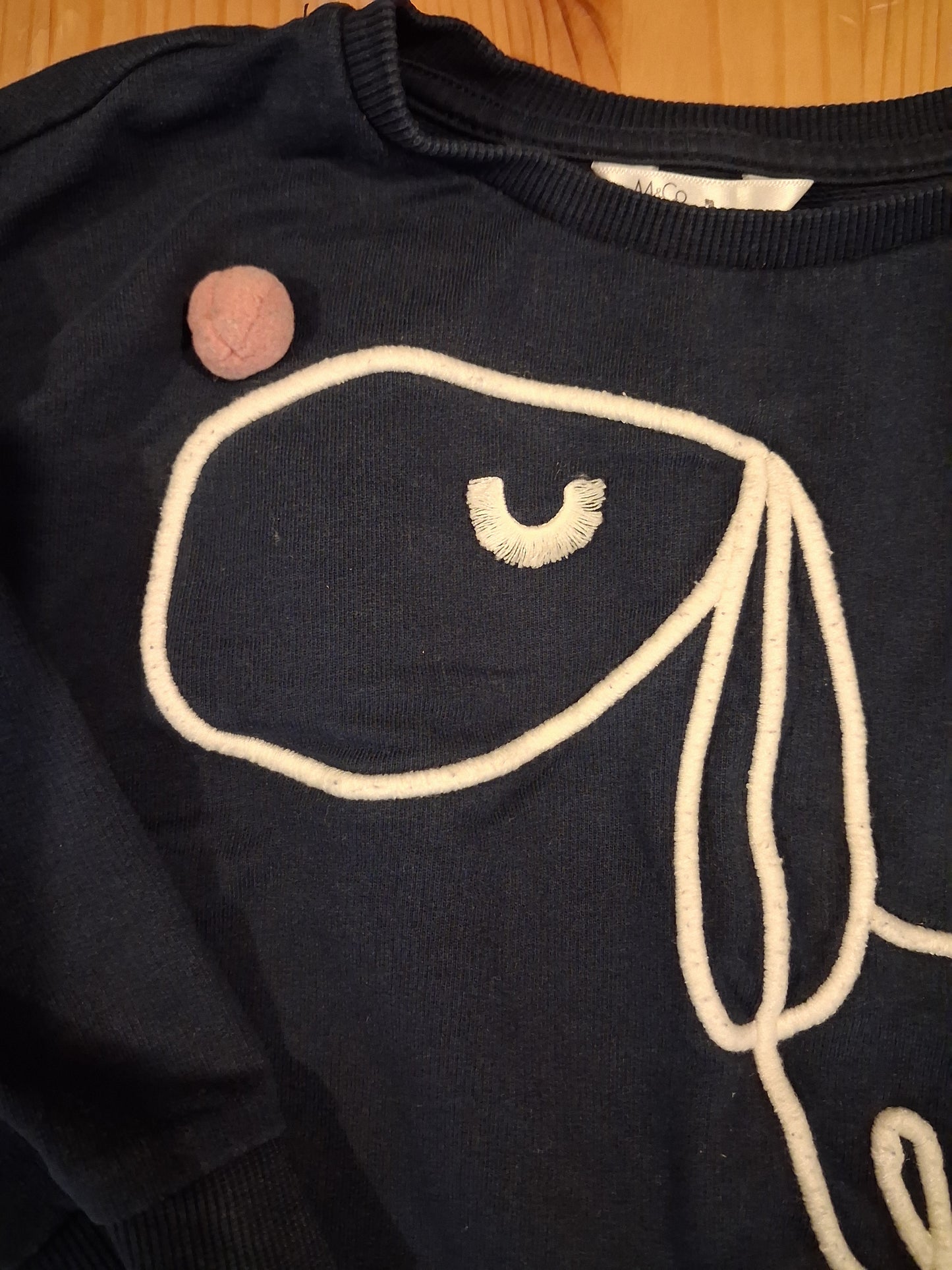 Lightweight Dog Sweatshirt - Girls 9-12 months - M&Co