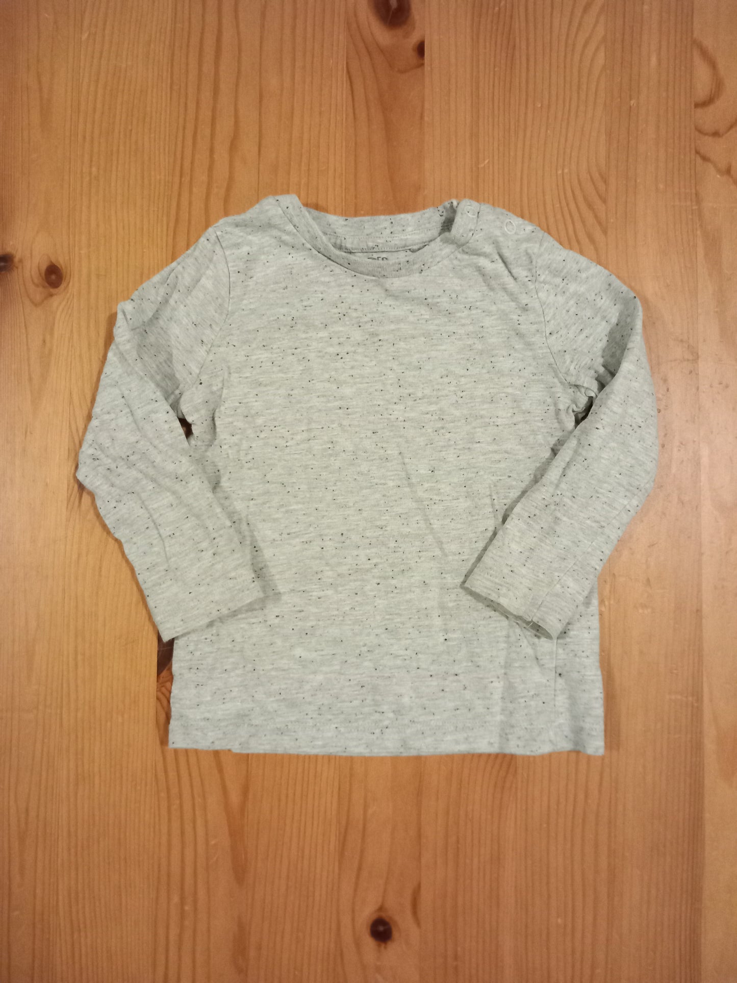 Grey Long Sleeve Top - Boys 9-12 months - F&F