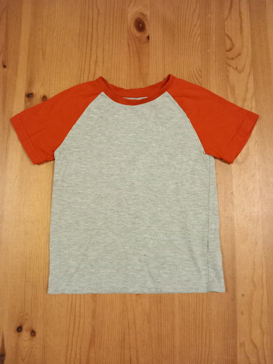 Red & Grey T-Shirt - Boys 5-6 years - TU
