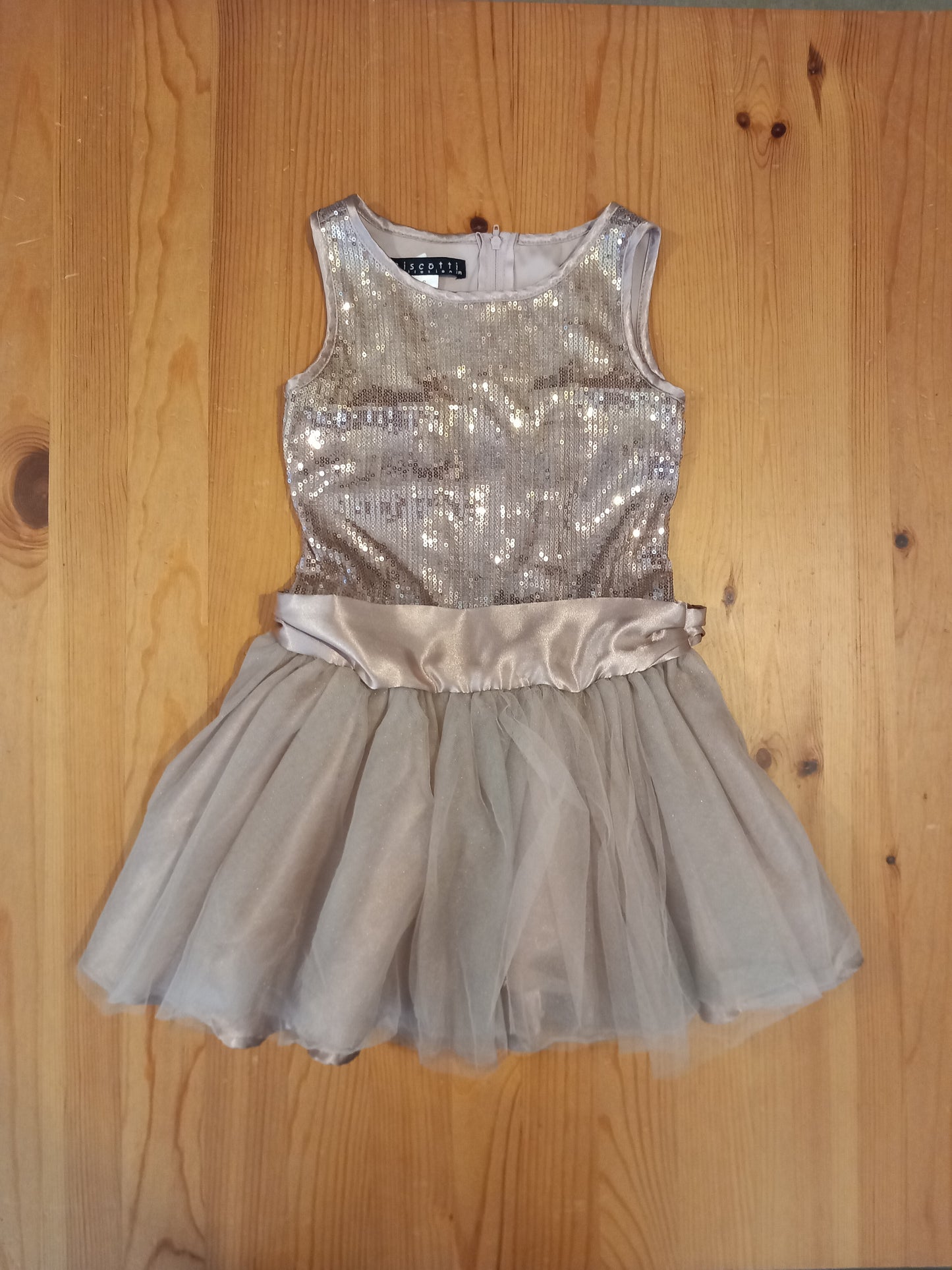 Sequined Lined Tutu Style Dress - Girls 6 years - Biscotti Collezioni