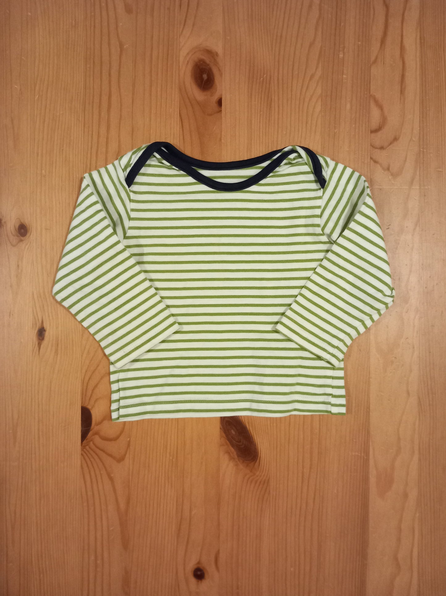 Denim Bear Dungarees & Striped Long Sleeve Top - Boys 9-12 months - M&S