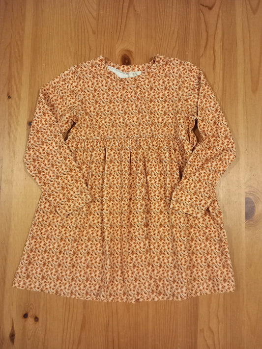 Handmade Rose & Guy Floral Long Sleeve Dress - Girls 6-7 years - Rose & Guy