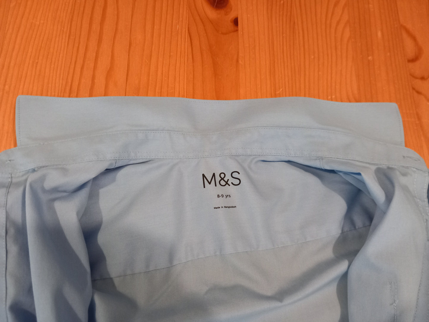 Blue Shirt - Boys 8-9 years - M&S