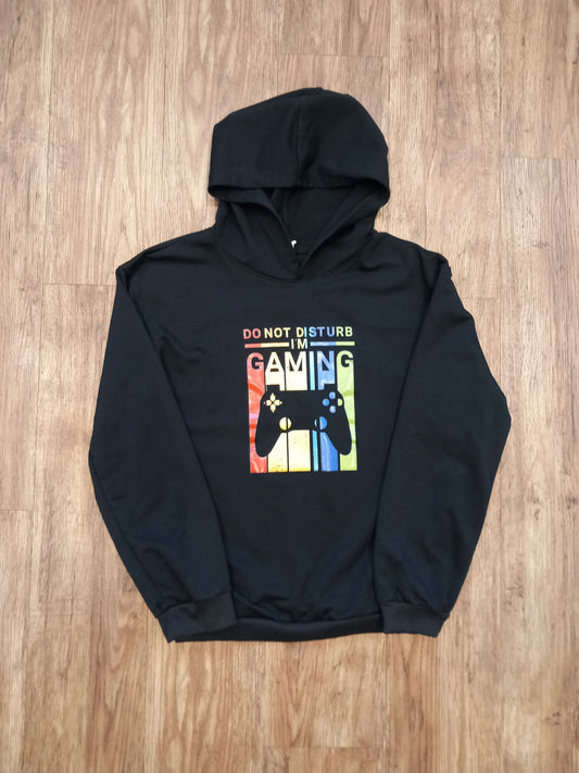 Black Lightweight Gaming Hoodie - Boys 13-14 years - Shein