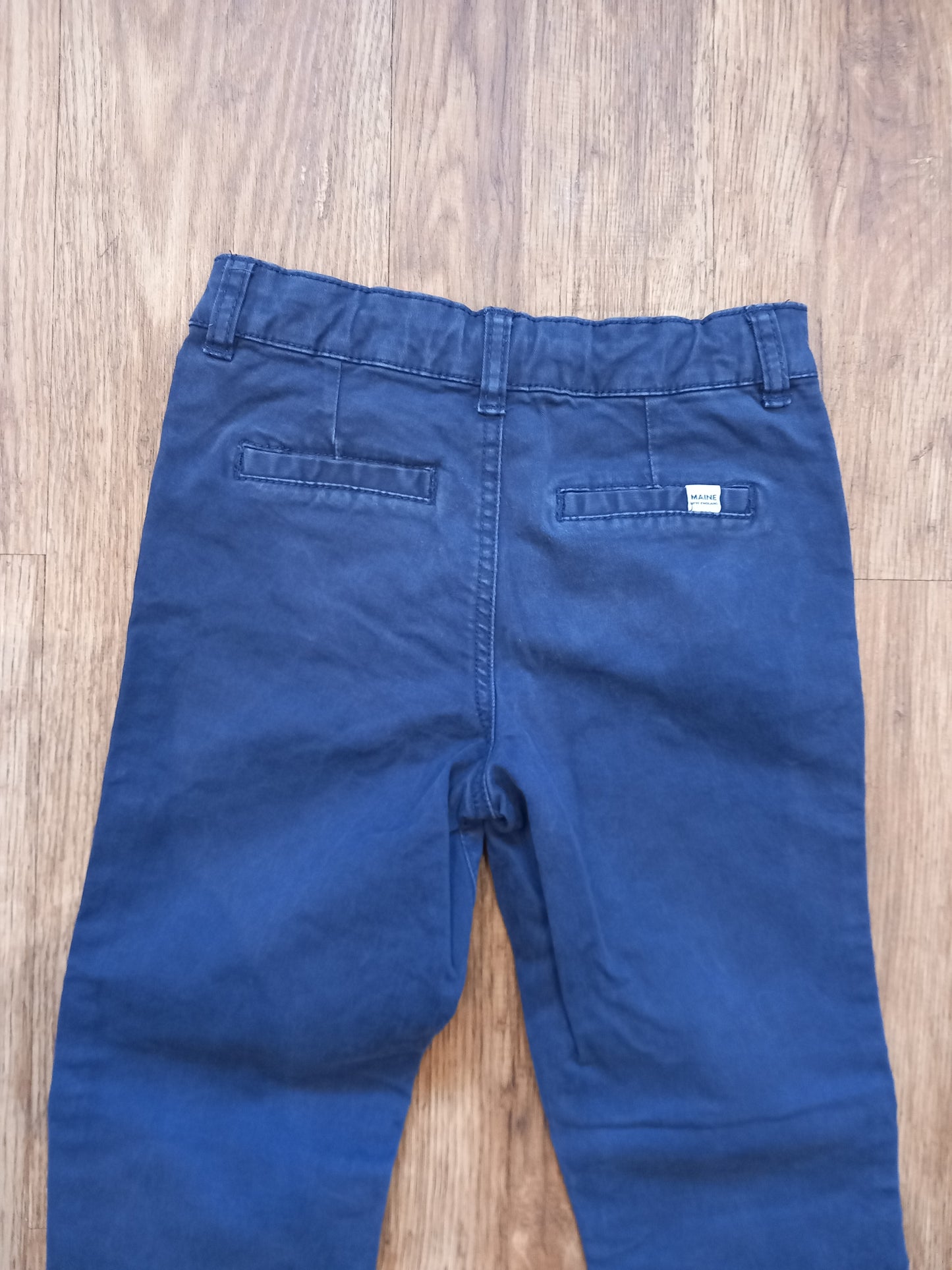Navy Chino Style Trousers - Boys 6 years - Maine